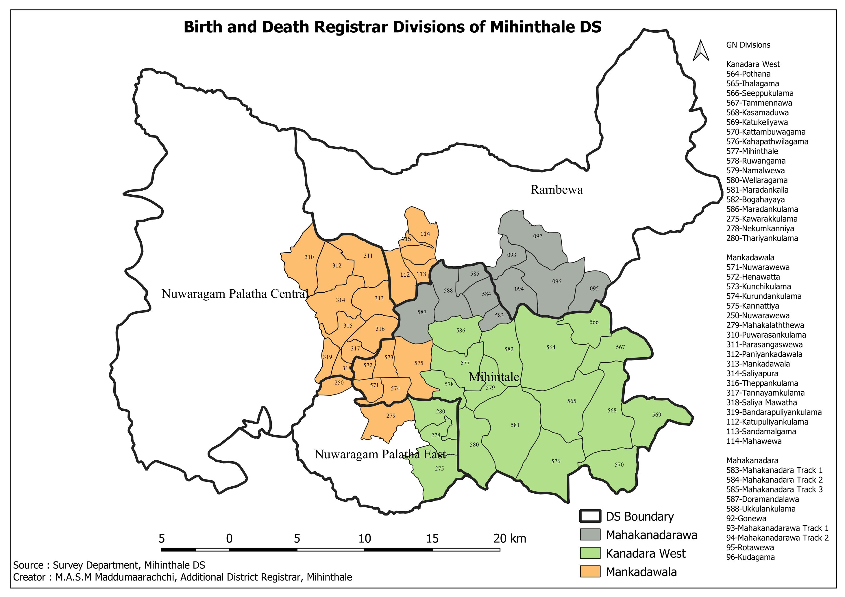 rsz birth and death registrar divisions